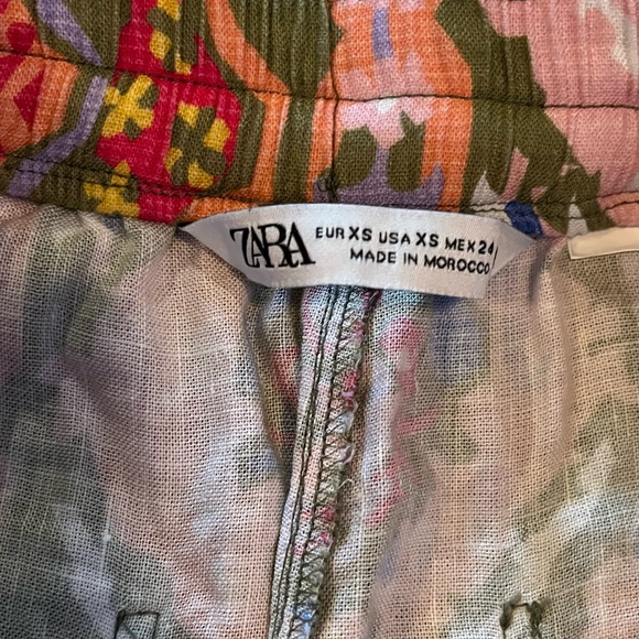 ZARA linen blend shorts - Picture 5 of 12